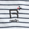 左胸に「reric PLUS」のロゴ刺繍